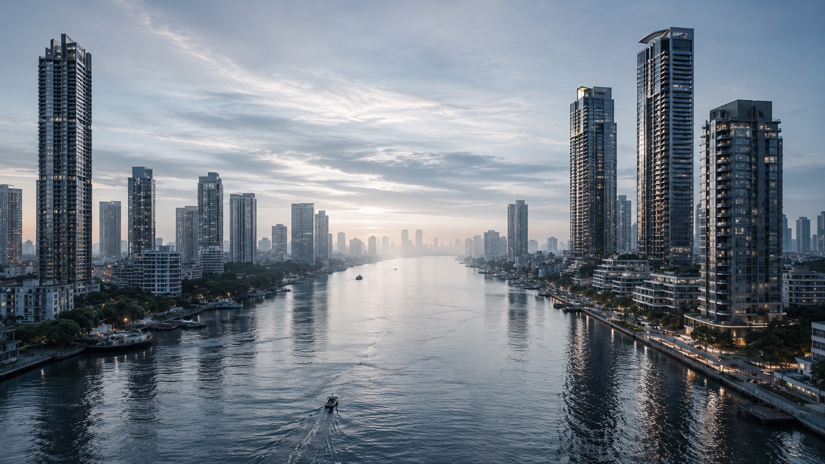 Bangkok skyline representing long-term residency in Thailand